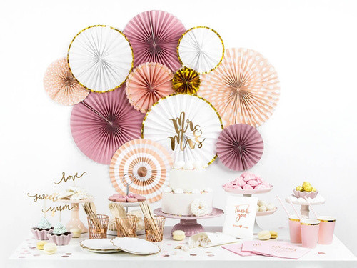 Talerzyki białe 18,5cm 6szt TPP30-008 PartyDeco